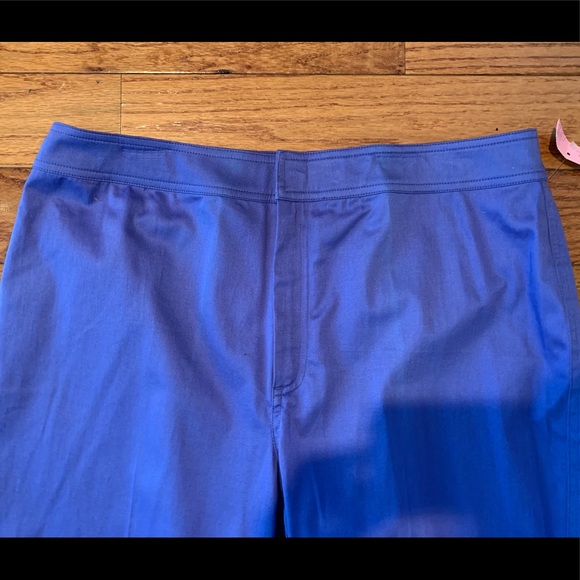 Debra Deroo Purple Capris, sz M, NWT $132 - Picture 3 of 10